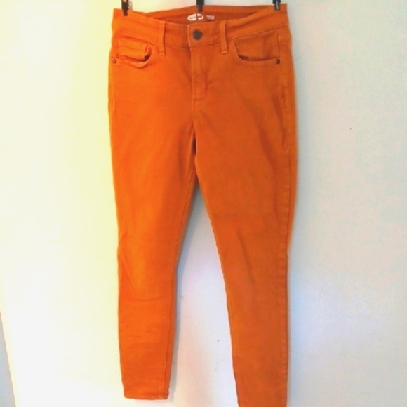 Old Navy Denim - Old Navy Orange Skinny Jeans, Size 6